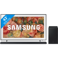 Koop Samsung The Frame 43LS03D (2024) + Samsung HW-S700D Zwart - Samsung