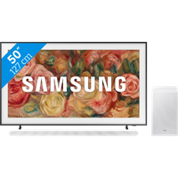 Koop Samsung The Frame 50LS03D (2024) + Samsung HW-S700D Zwart - Samsung