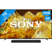 Koop Sony Bravia KD-75X90L (2023) + Soundbar - Sony