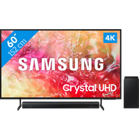 Koop Samsung Crystal UHD 60DU7100 (2024) + Soundbar - Samsung