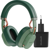 Koop Fairbuds XL Groen + BlueBuilt Quick Charge Oplader met Usb A - Fairphone