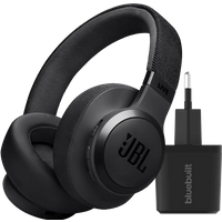 Koop JBL Live 770NC Zwart + BlueBuilt Quick Charge Oplader met Us - JBL