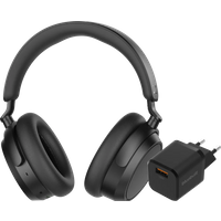 Koop Sennheiser Accentum Plus Zwart + BlueBuilt Quick Charge Oplader met Usb A Poort 18W Zwart - Sennheiser