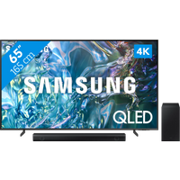 Koop Samsung QLED 4K 65Q64D (2024) + Samsung HW-B530 (2022) - Samsung
