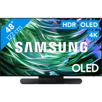 Koop Samsung OLED 4K 48S90D (2024) + Samsung HW-S60D Zwart (2024) - Samsung