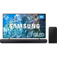 Koop Samsung QLED 4K 50Q64D (2024) + Samsung HW-Q60C (2023) - Samsung