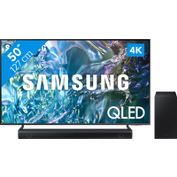 Koop Samsung QLED 4K 50Q64D (2024) + Samsung HW-B530 (2022) - Samsung