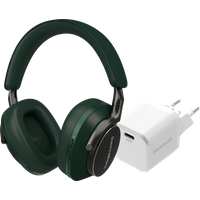 Koop Bowers & Wilkins Px8 Groen + BlueBuilt Power Delivery Oplader met Usb C Poort 20W Wit - Bowers & Wilkins