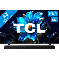 Koop TCL 43" QLED P71K 4K (2025) + TCL S45H 2.0 Soundbar - TCL