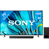 Koop Sony Bravia 3 75" 4K Led (2025) + Sony Bravia Theatre Bar 6 Zwart - Sony