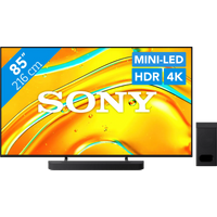 Koop Sony Bravia 5 85" XR Mini-led (2025) + Sony Bravia Theatre Bar 6 Zwart - Sony