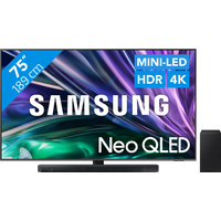 Koop Samsung Neo QLED 4K 75QN86D (2024) + Samsung HW-Q600C (2023) - Samsung