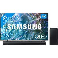 Koop Samsung QLED 4K 43Q64D (2024) + Samsung HW-B530 (2022) - Samsung