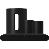 Koop Sonos Ray Zwart + 2x Era 100 + Sub Mini Zwart - Sonos