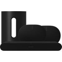 Koop Sonos Ray Zwart + Era 300 Zwart + Sub Mini Zwart - Sonos