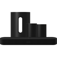 Koop Sonos Beam Gen 2 Zwart + 2x Era 100 Zwart + Sub Mini Zwart - Sonos