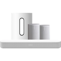 Koop Sonos Beam Gen2 Wit + 2x Era 100 Wit + Sub Mini Wit - Sonos