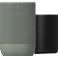 Koop Sonos Move 2 Groen + Era 100 zwart - Sonos
