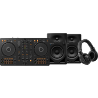 Koop Pioneer DJ DDJ-FLX4 + Pioneer DJ HDJ-X5 Zwart + Pioneer DJ DM-40D-BT Zwart - Pioneer