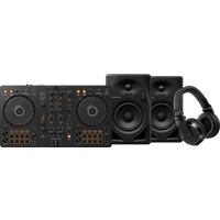Koop Pioneer DJ DDJ-FLX4 + Pioneer DJ HDJ-X7 Zwart + Pioneer DJ DM-40D Zwart - Pioneer