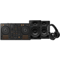 Koop Pioneer DJ DDJ-FLX4 + Pioneer DJ HDJ-X7 Zwart + Pioneer DJ DM-40D-BT Zwart - Pioneer