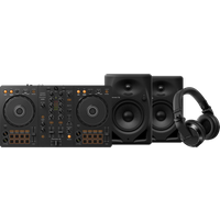 Koop Pioneer DJ DDJ-FLX4 + Pioneer DJ HDJ-X7 Zwart + Pioneer DJ DM-50D Zwart - Pioneer